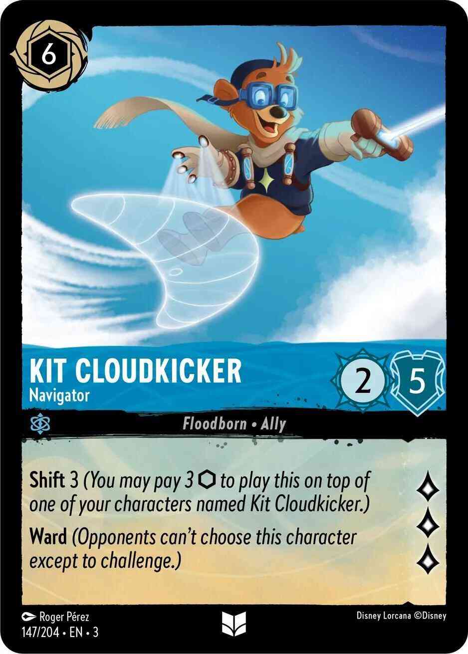 Kit Cloudkicker - Navigator - 147/204 [Into the Inklands] [Non-Foil]