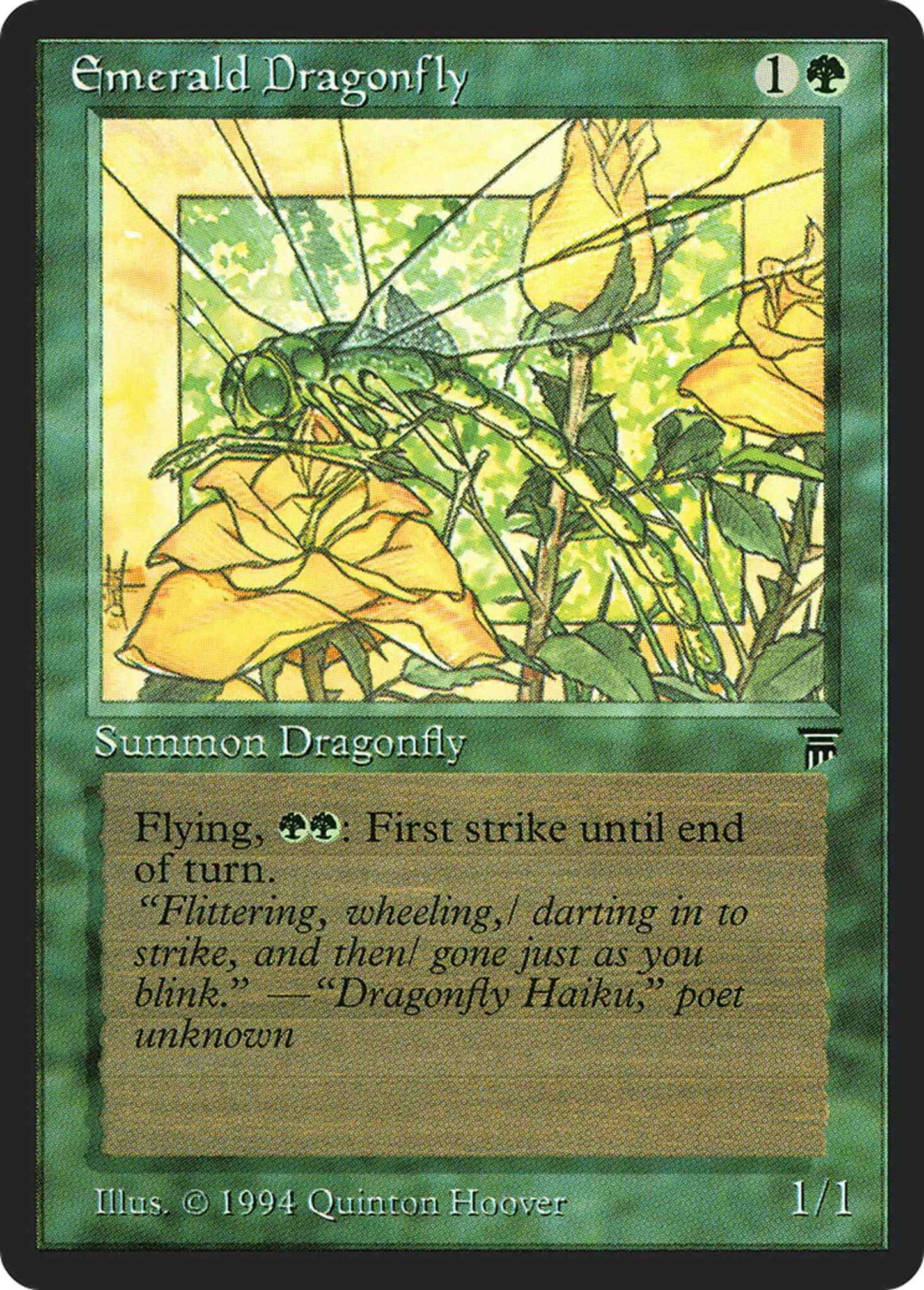 Emerald Dragonfly [184] [Legends] [Non-Foil]