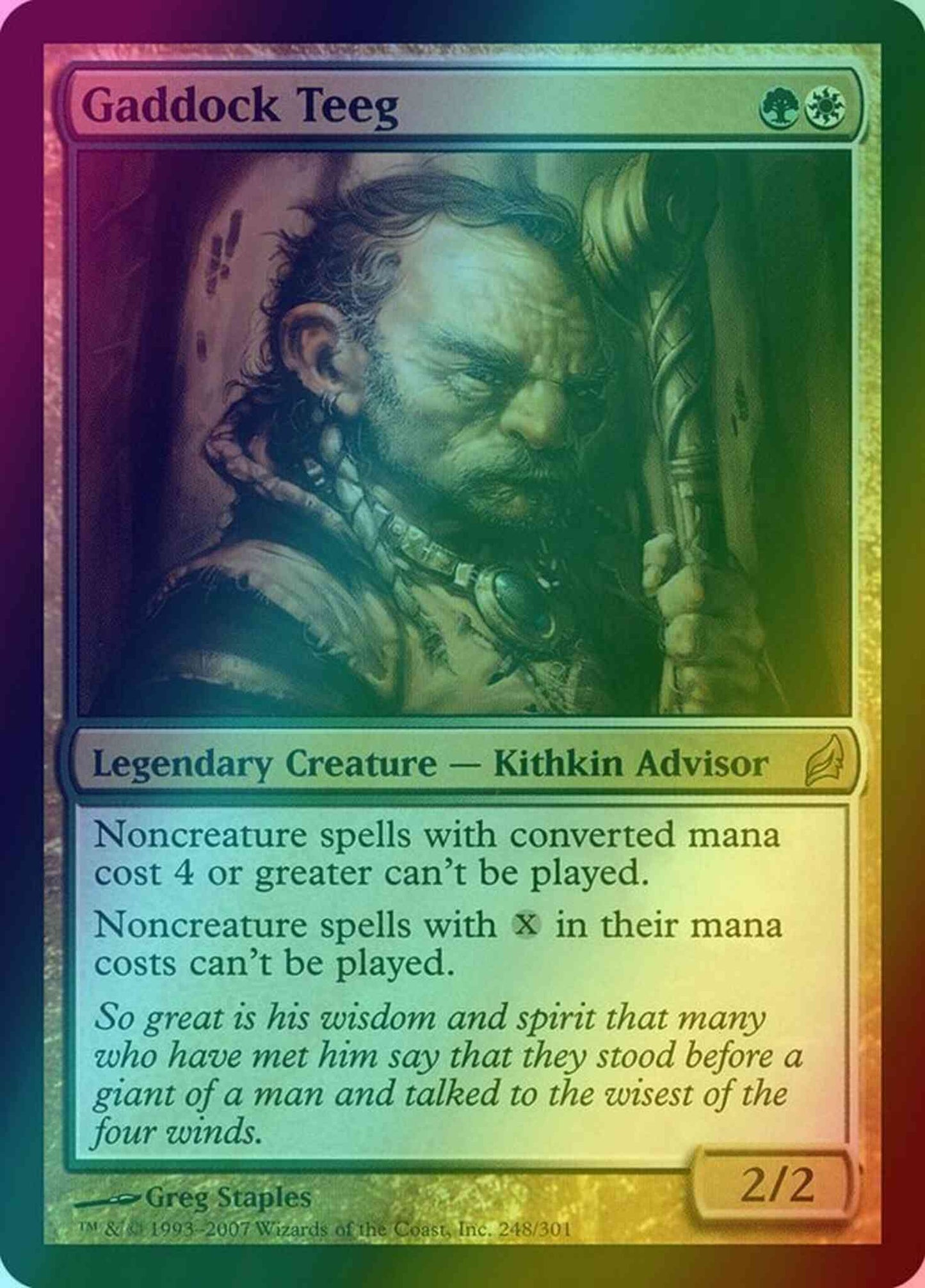 Gaddock Teeg [248] [Lorwyn] [Foil]