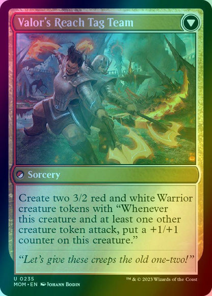 Invasion of Kylem // Valor's Reach Tag Team [235] [March of the Machine] [Foil]
