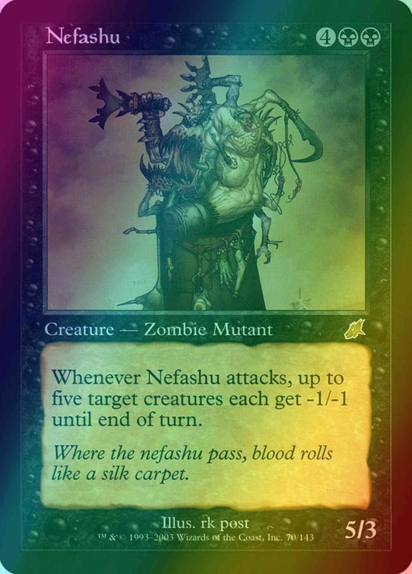 Nefashu [70] [Scourge] [Foil]