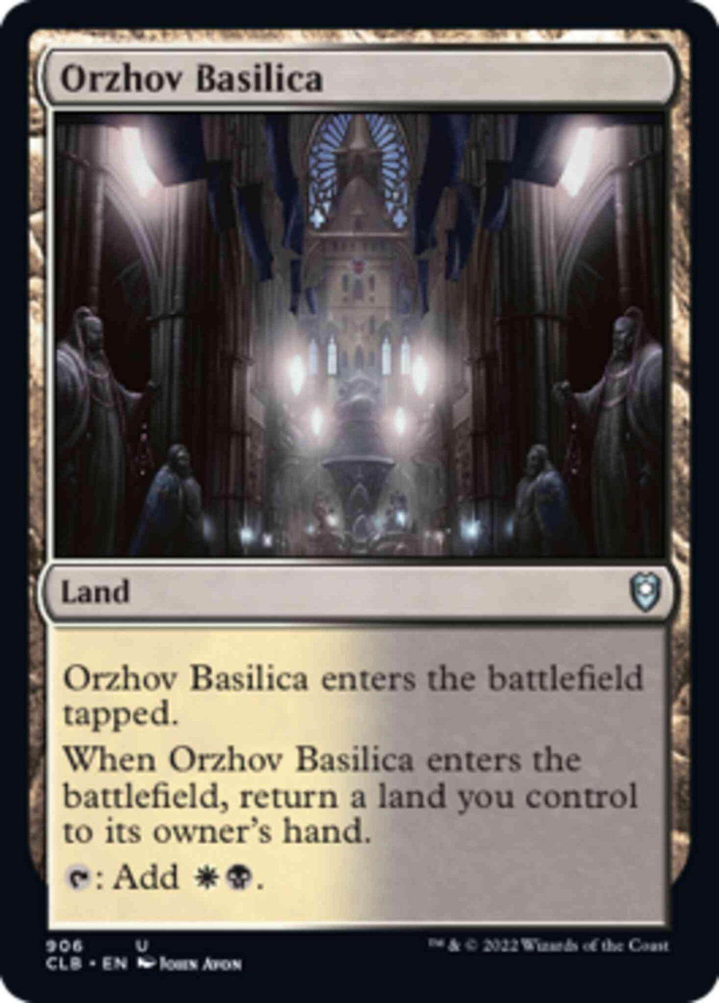 Orzhov Basilica [906] [Commander Legends: Battle for Baldur's Gate] [Non-Foil]