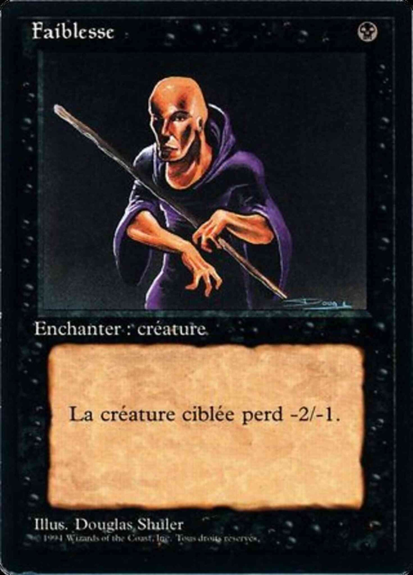 Weakness - French [136] [Foreign Black Border: French] [Non-Foil]