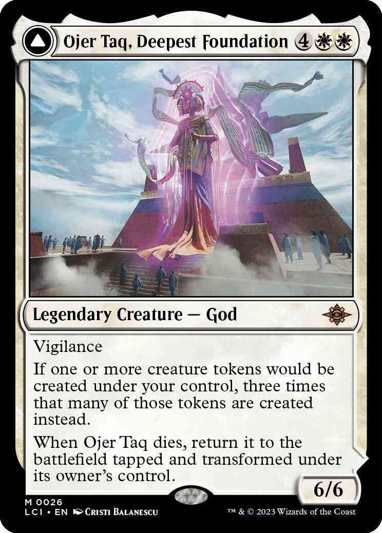 Ojer Taq, Deepest Foundation // Temple of Civilization [26] [The Lost Caverns of Ixalan] [Non-Foil]