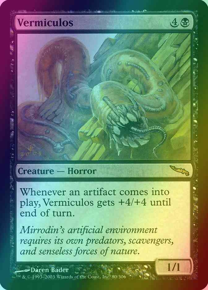 Vermiculos [80] [Mirrodin] [Foil]