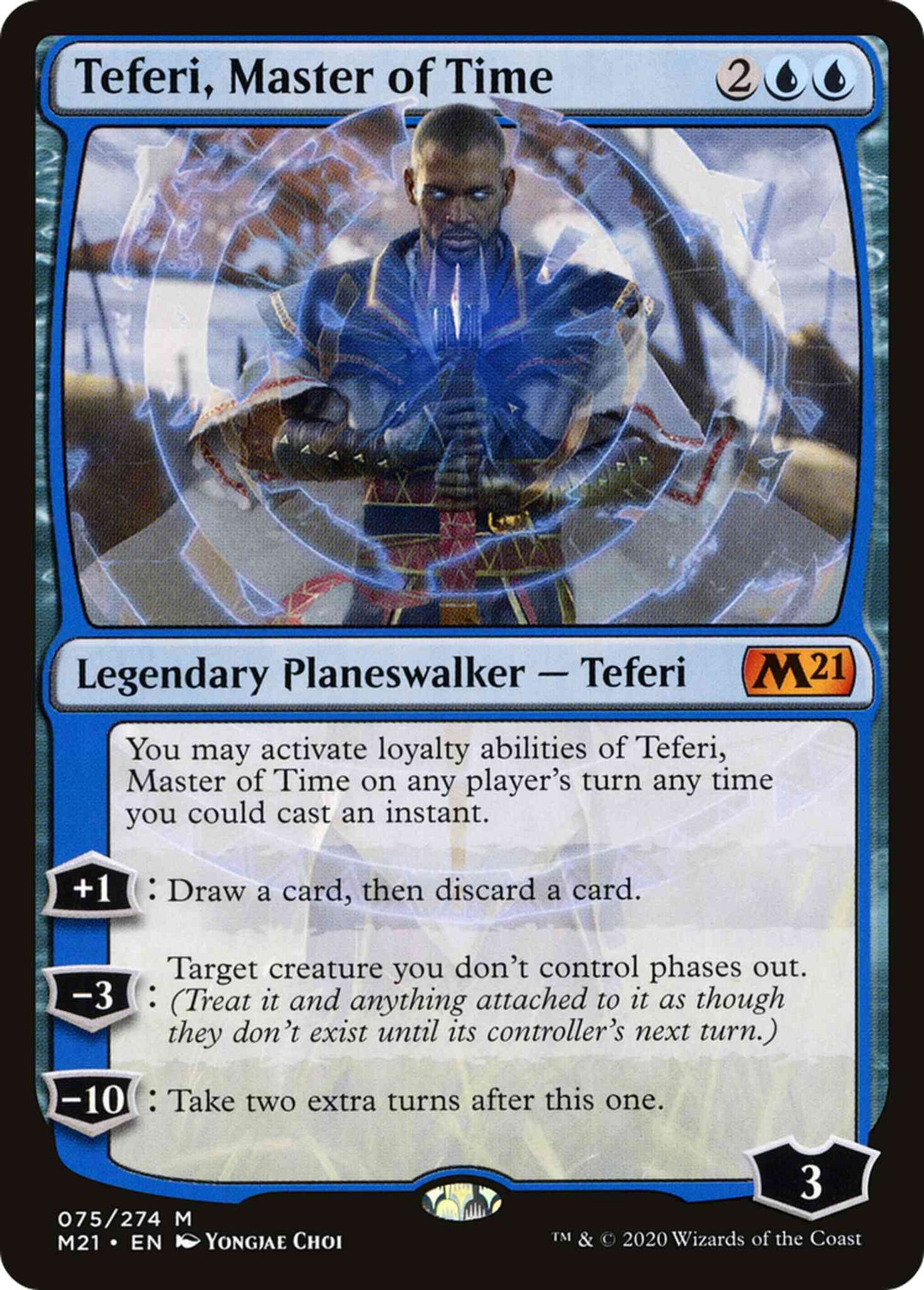 Teferi, Master of Time [75] [Core Set 2021] [Non-Foil]