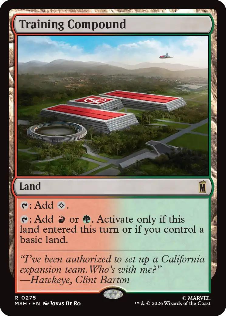 Training Compound [275] [Marvel Super Heroes] [Non-Foil]