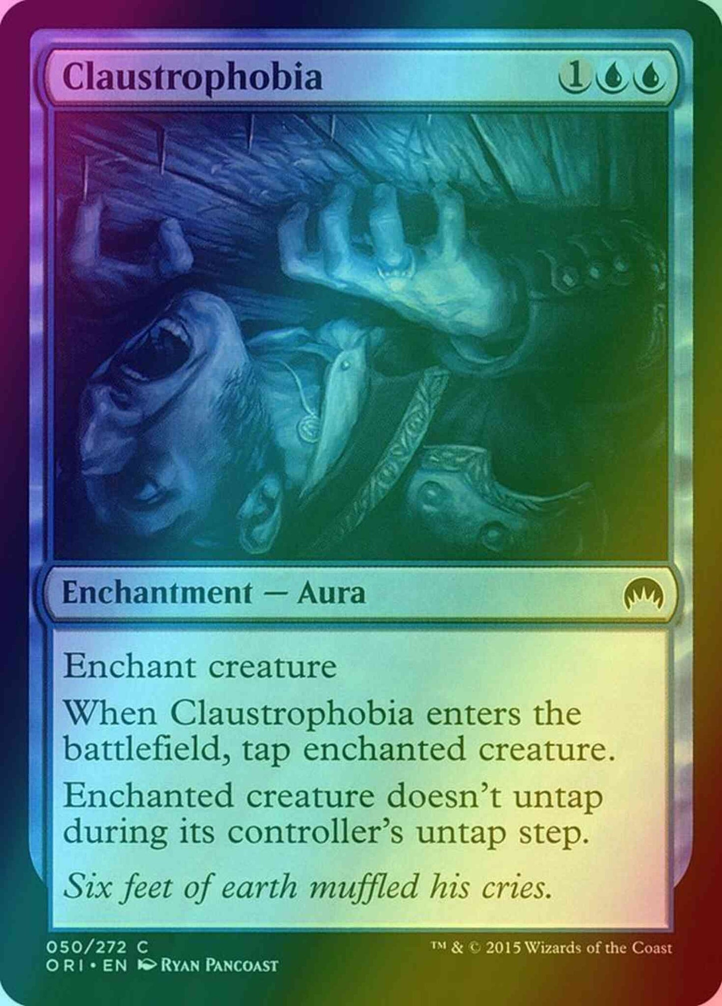 Claustrophobia [50] [Magic Origins] [Foil]