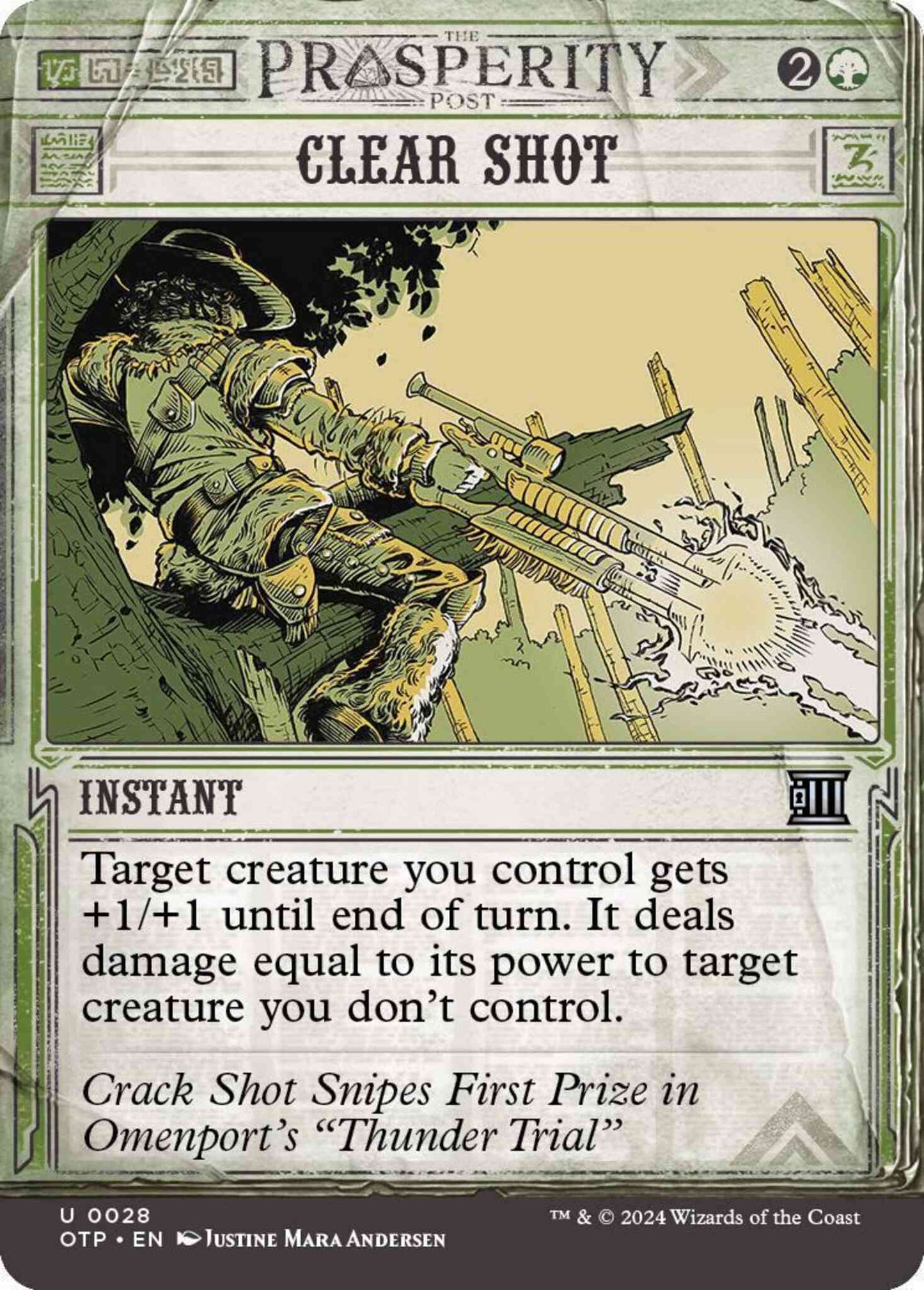 Clear Shot [28] [Breaking News Showcase] [Breaking News] [Non-Foil]