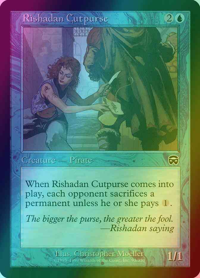 Rishadan Cutpurse [93] [Mercadian Masques] [Foil]