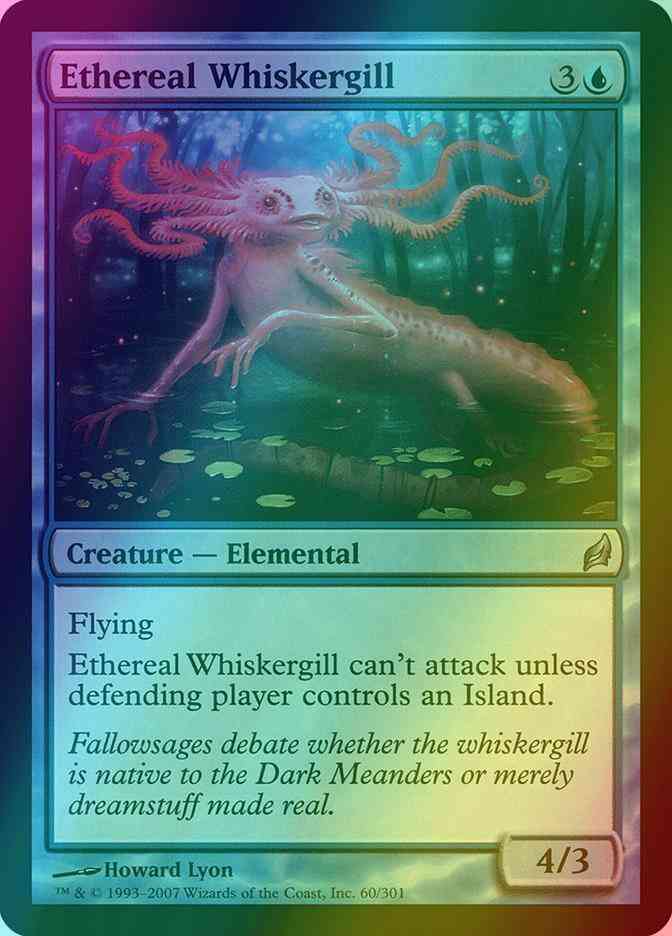 Ethereal Whiskergill [60] [Lorwyn] [Foil]