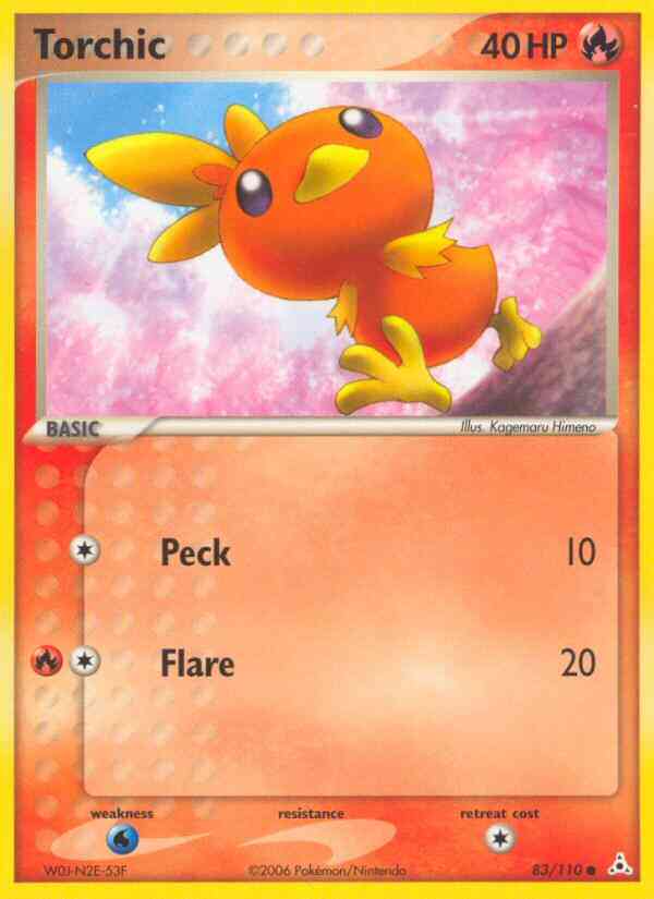 Torchic - 83/110 - Common [ex13-83] [Non-Holo]