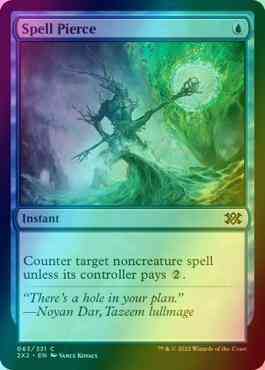 Spell Pierce [63] [Double Masters 2022] [Foil]