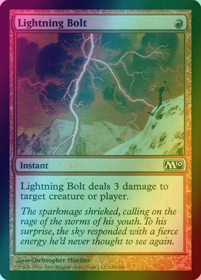 Lightning Bolt [146] [Magic 2010] [Foil]