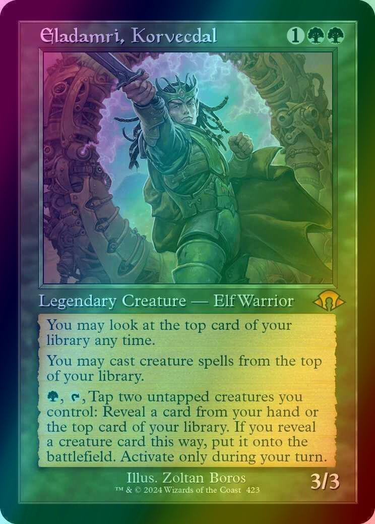 Eladamri, Korvecdal [423] [Retro Frame] [Modern Horizons 3] [Foil]