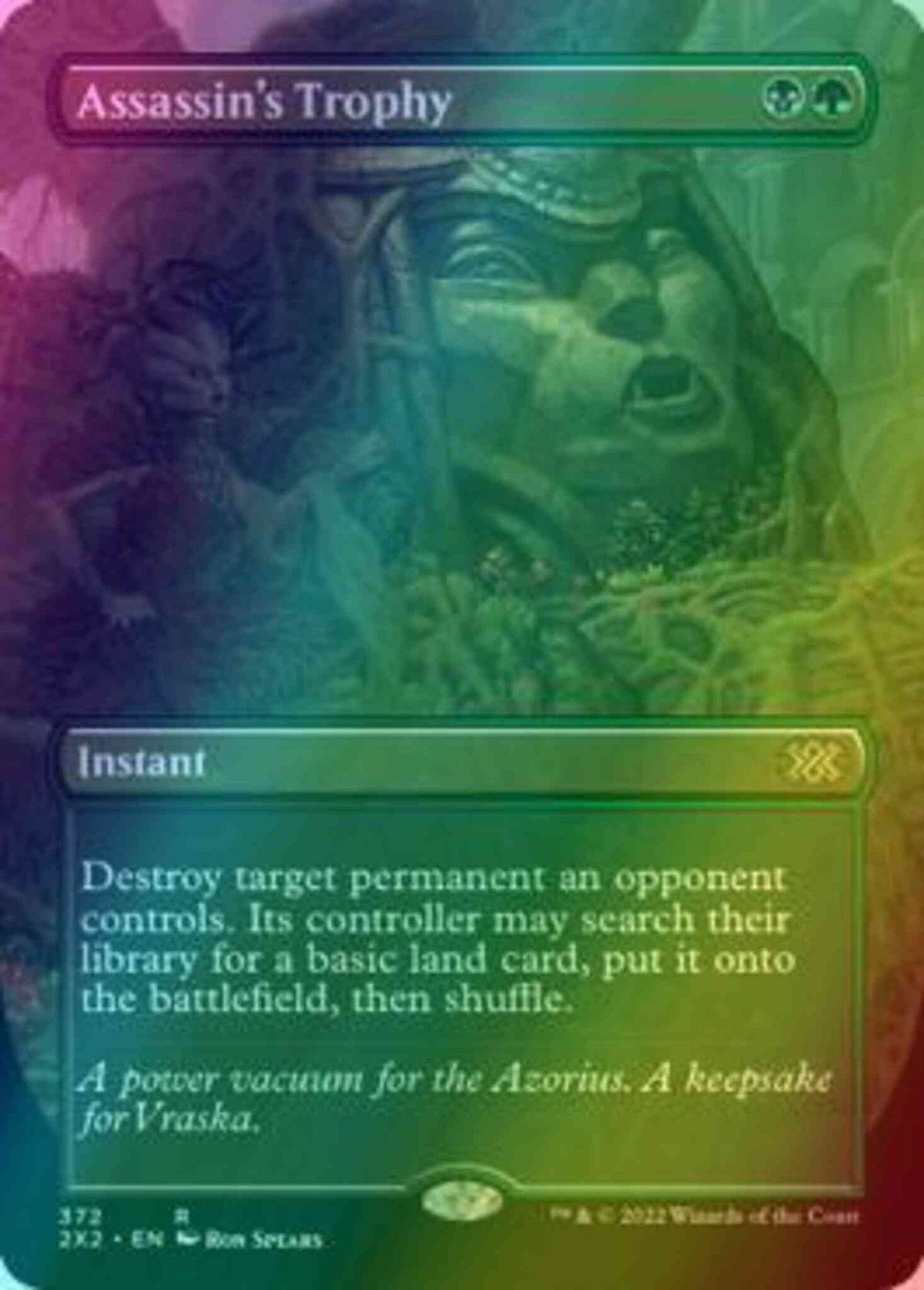 Assassin's Trophy [372] [Borderless] [Double Masters 2022] [Foil]