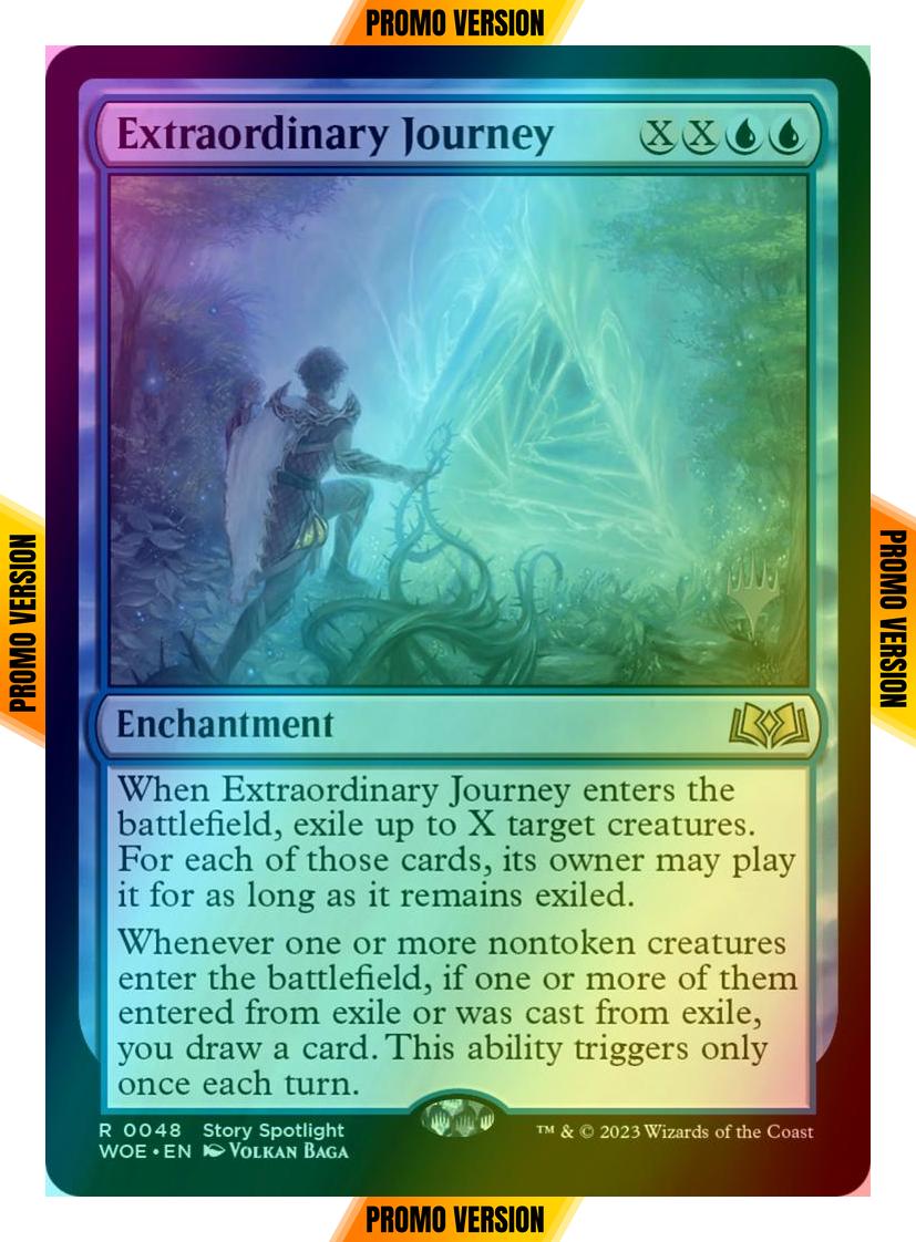 Extraordinary Journey [48p] [Promo Pack] [Wilds of Eldraine: Promos] [Foil]