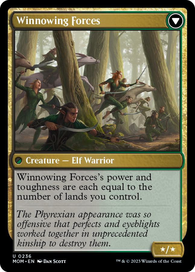 Invasion of Lorwyn // Winnowing Forces [236] [March of the Machine] [Non-Foil]