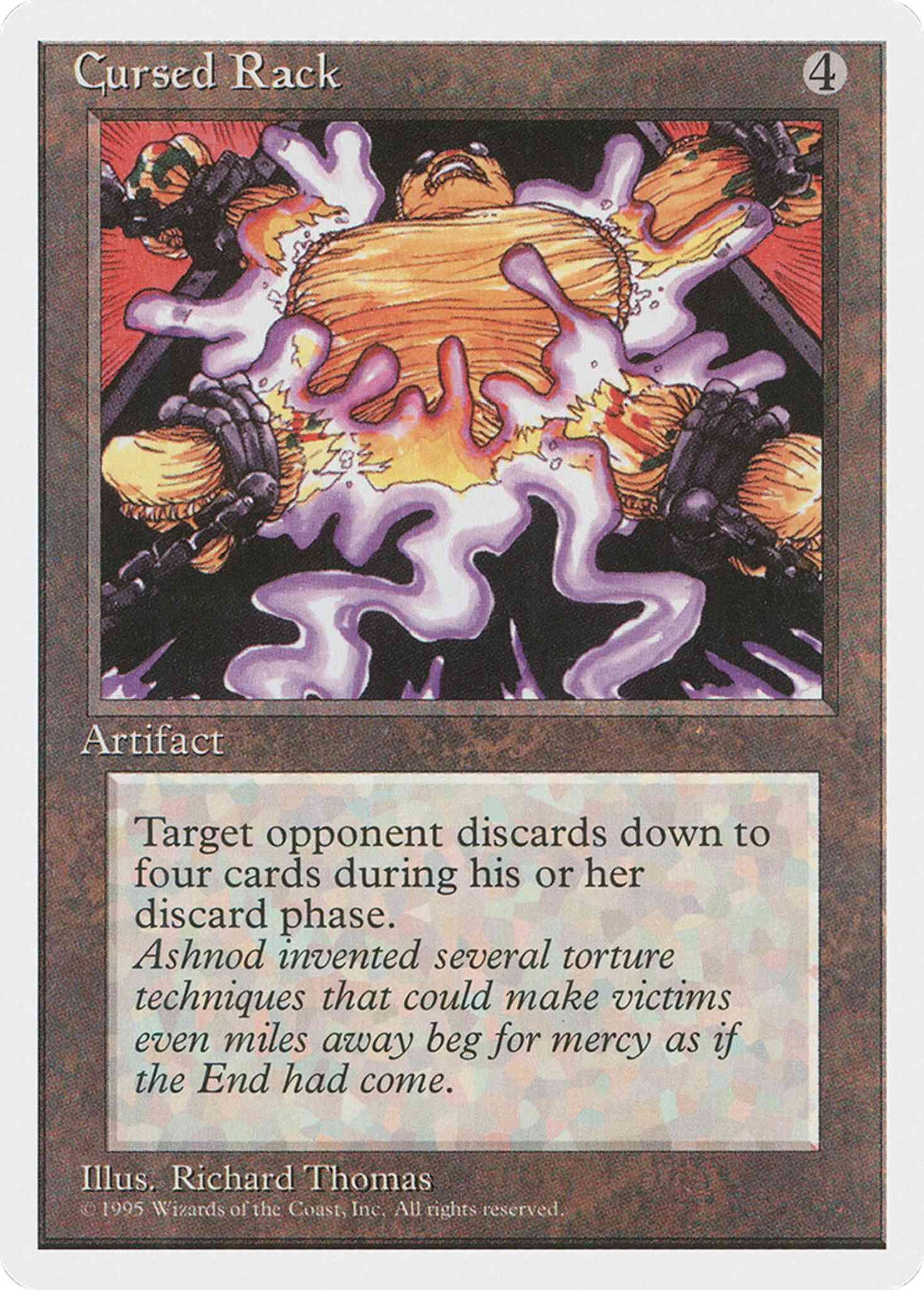 Cursed Rack [312] [Fourth Edition] [Non-Foil]