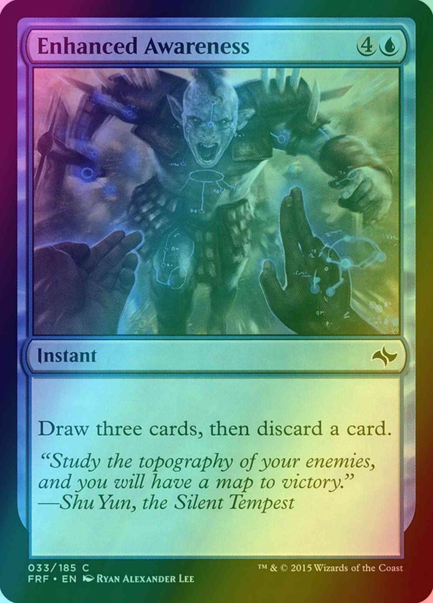 Enhanced Awareness [33] [Fate Reforged] [Foil]