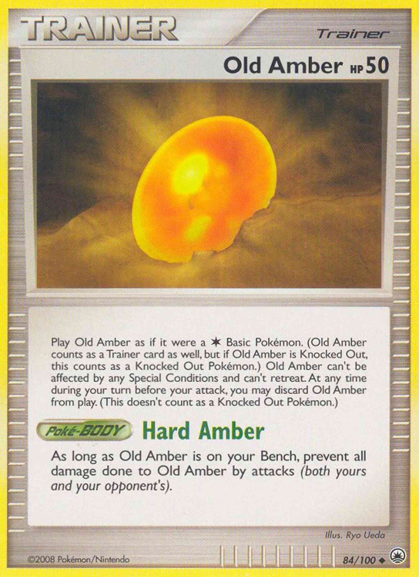 Old Amber - 84/100 - Uncommon [dp5-84] [Non-Holo]