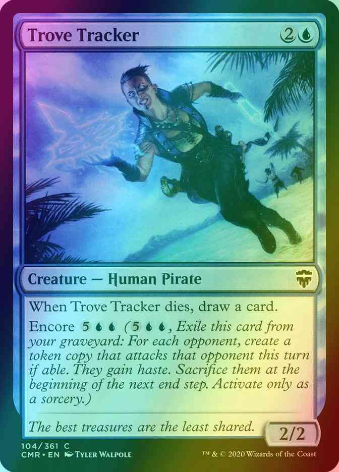 Trove Tracker [104] [Commander Legends] [Foil]