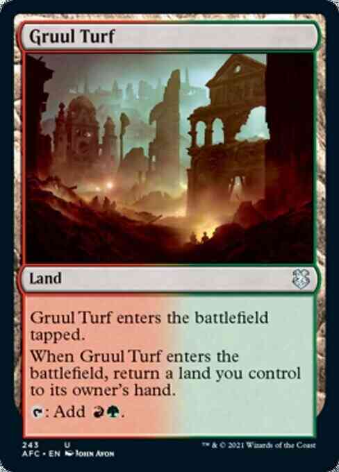 Gruul Turf [243] [Adventures in the Forgotten Realms Commander] [Non-Foil]