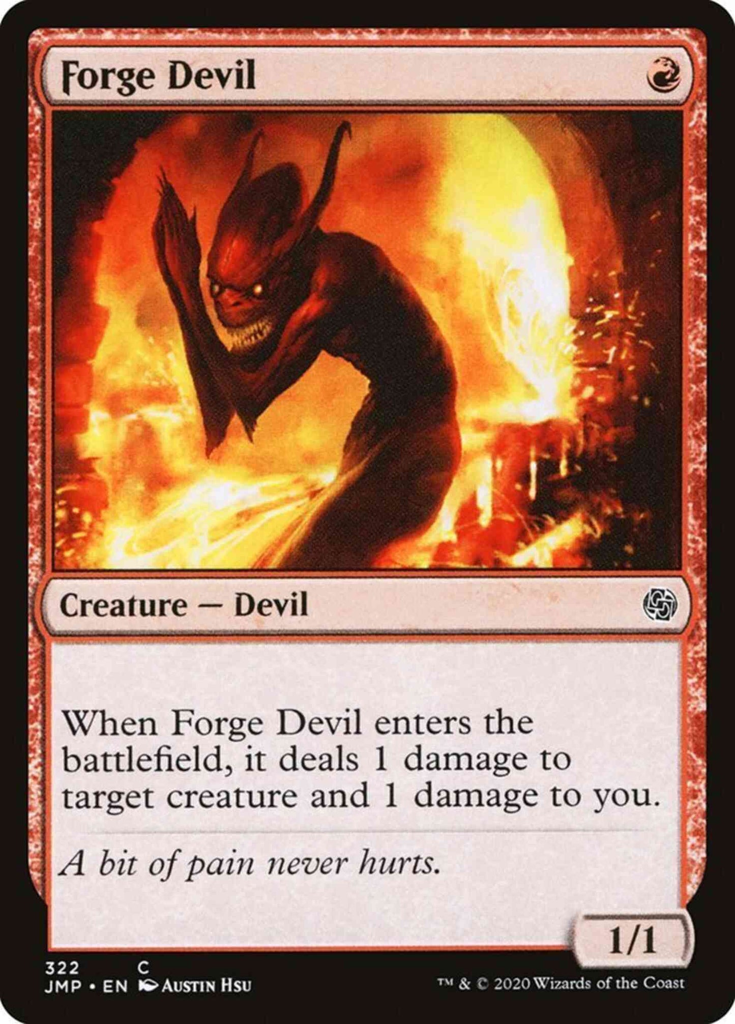 Forge Devil [322] [Jumpstart] [Non-Foil]