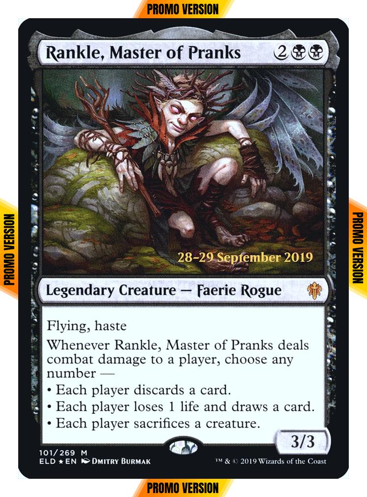 Rankle, Master of Pranks [101s] [Throne of Eldraine Promos] [Foil]