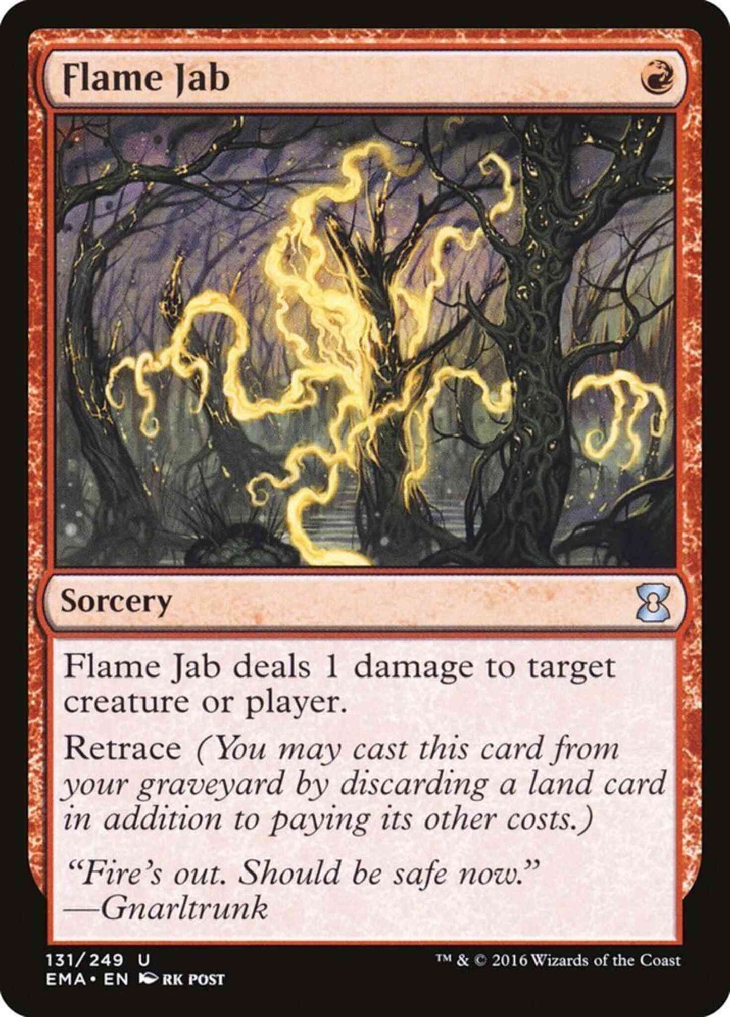 Flame Jab [131] [Eternal Masters] [Non-Foil]
