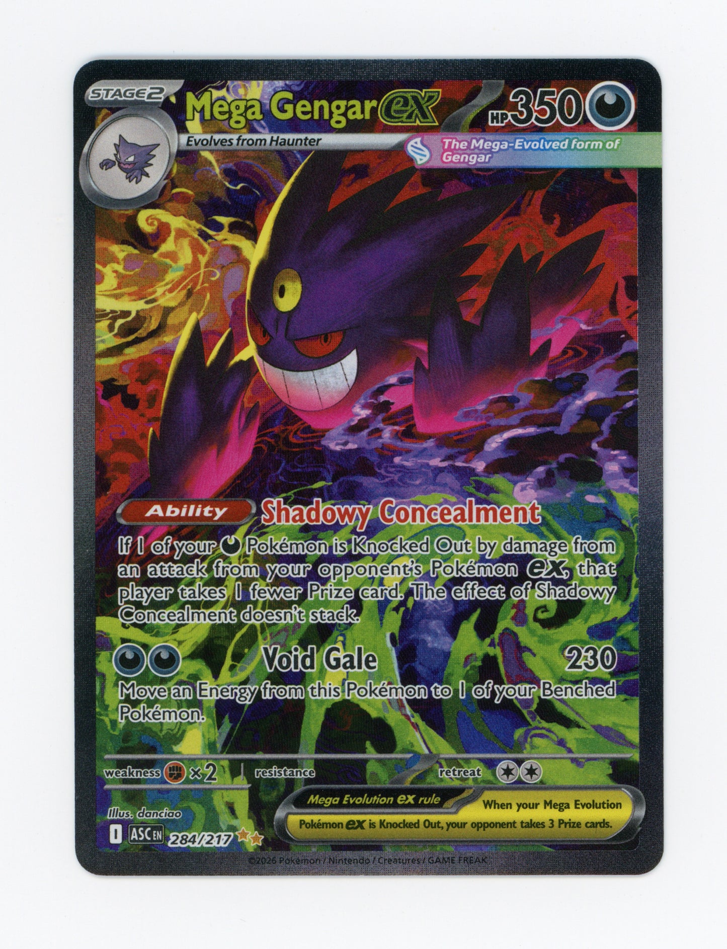 Mega Gengar ex — Special Illustration Rare — ID 19869