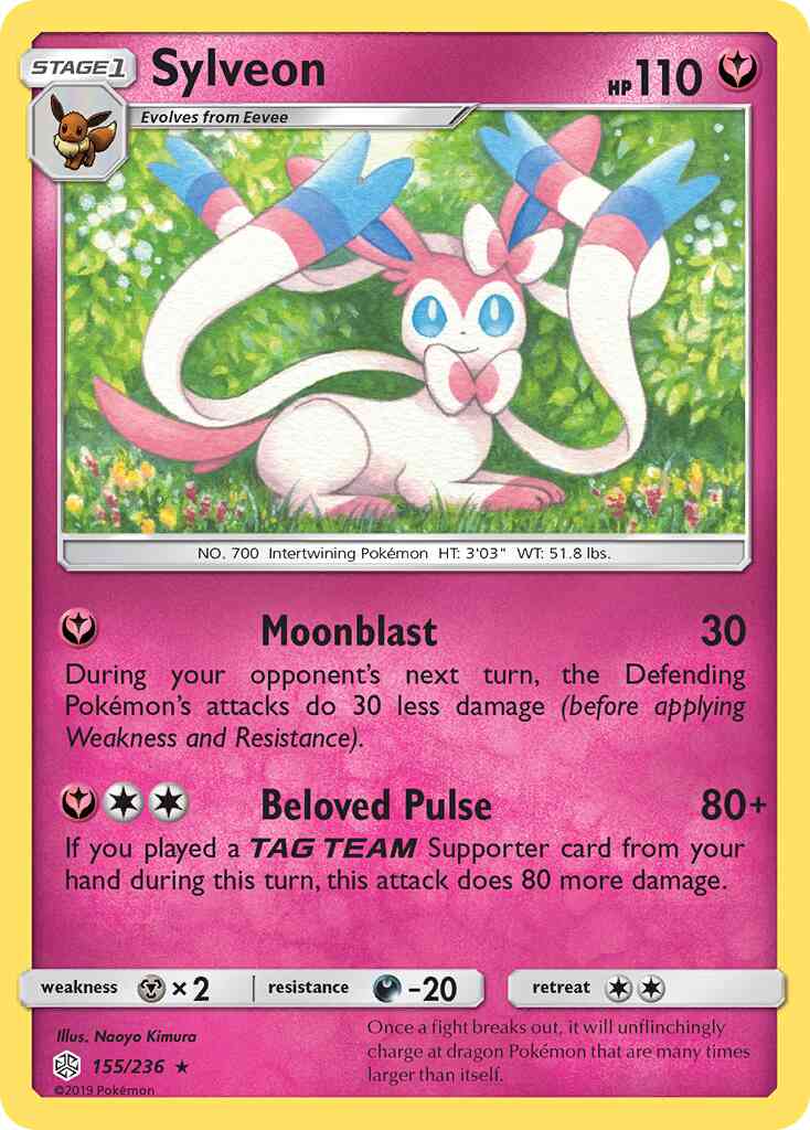 Sylveon - 155/236 - Rare [sm12-155] [Non-Holo]