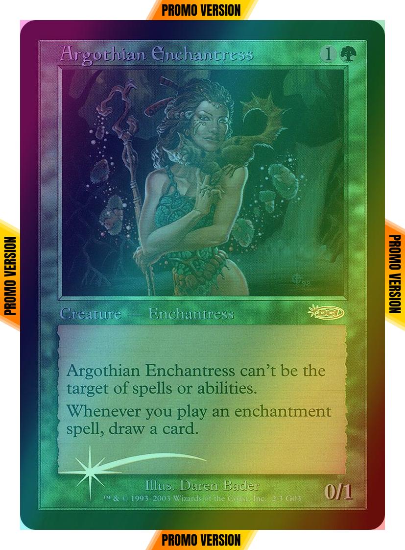 Argothian Enchantress [Judge Gift Cards 2003] [Foil]