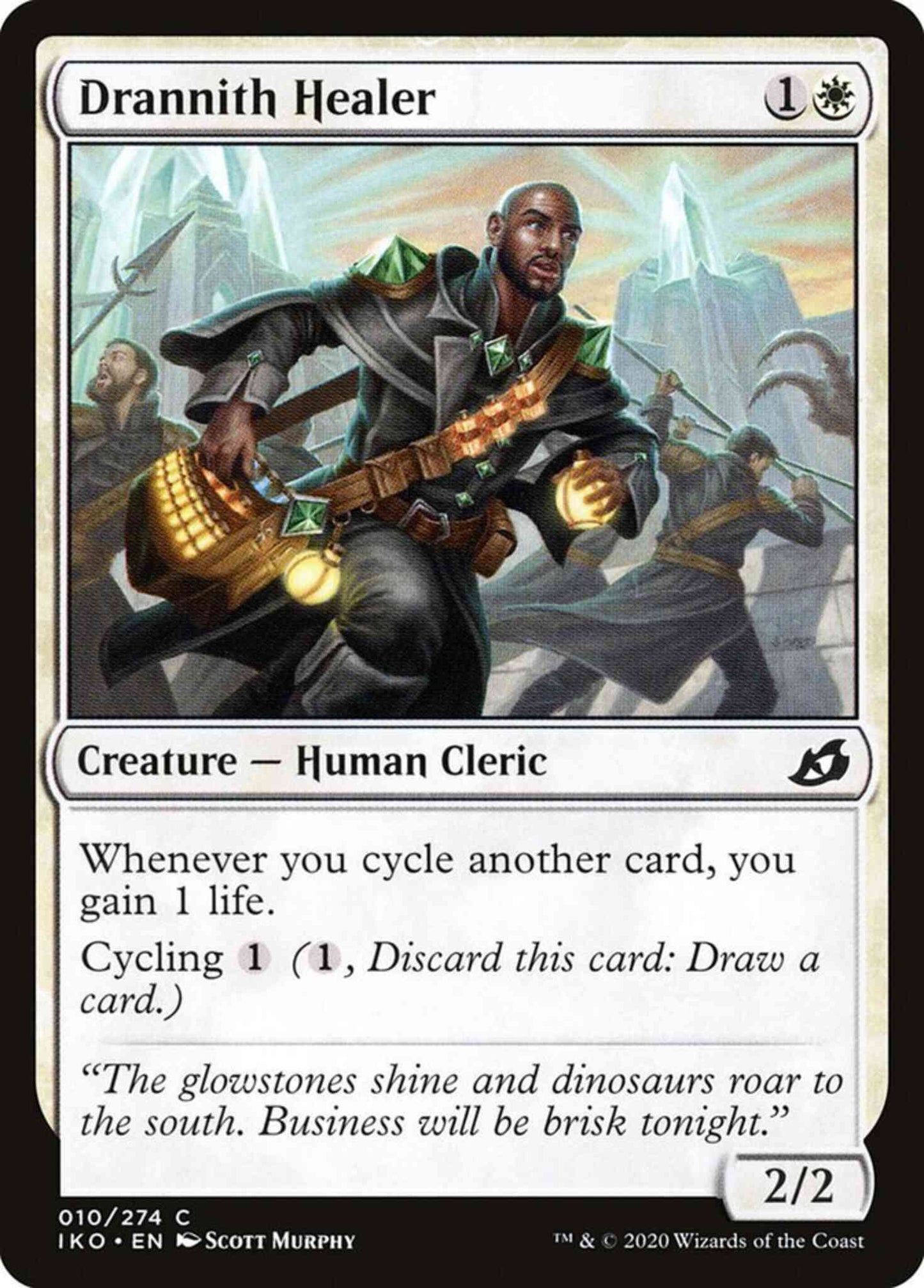 Drannith Healer [10] [Ikoria: Lair of Behemoths] [Non-Foil]