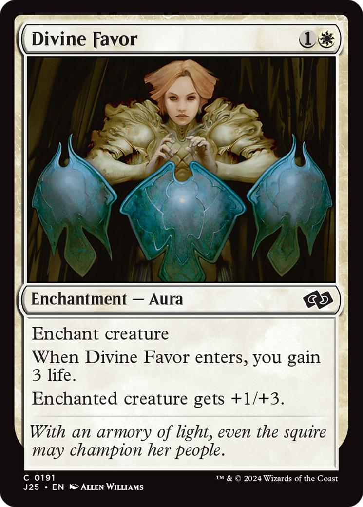 Divine Favor [191] [Foundations: Jumpstart] [Non-Foil]