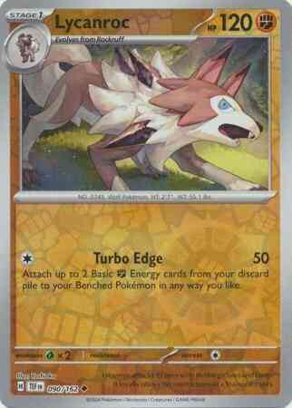 Lycanroc - 090/162 - Uncommon [sv05-090] [Reverse Holo]