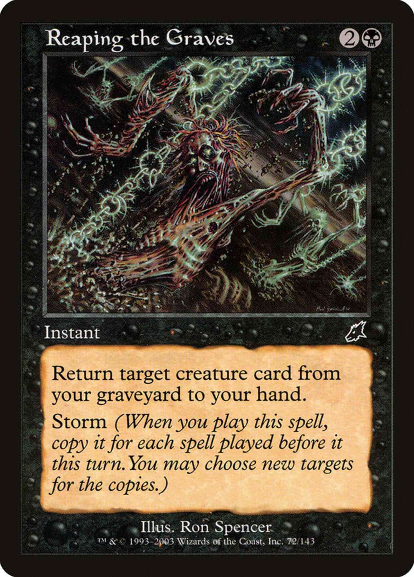 Reaping the Graves [72] [Scourge] [Non-Foil]