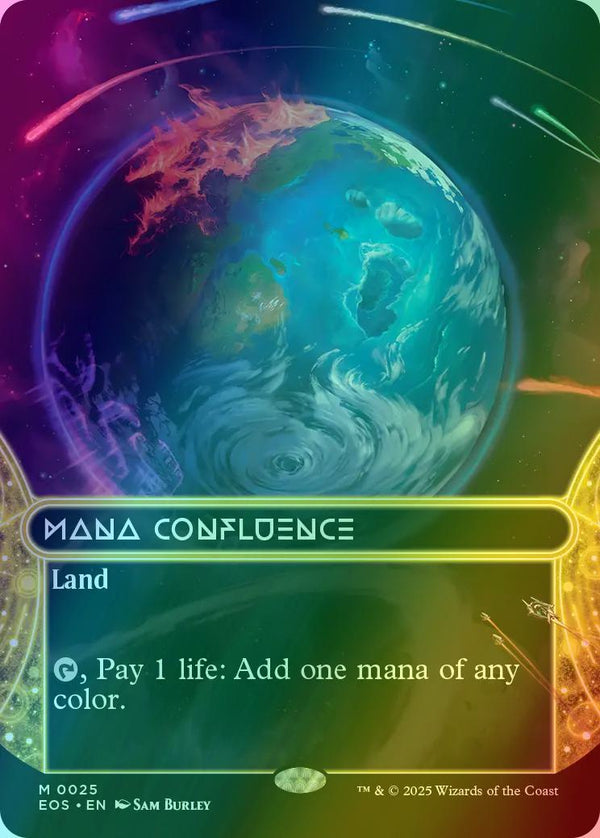 Mana Confluence [25] [Borderless] [Edge of Eternities: Stellar Sights] [Foil]