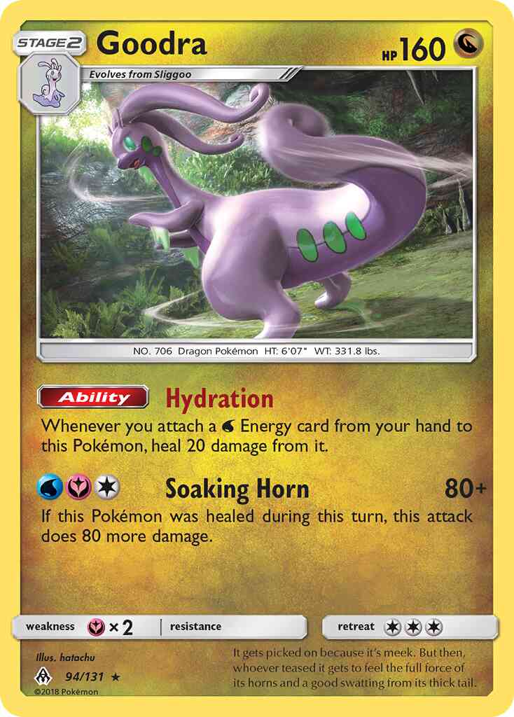 Goodra - 94/131 - Rare Holo [sm6-94] [Holo]