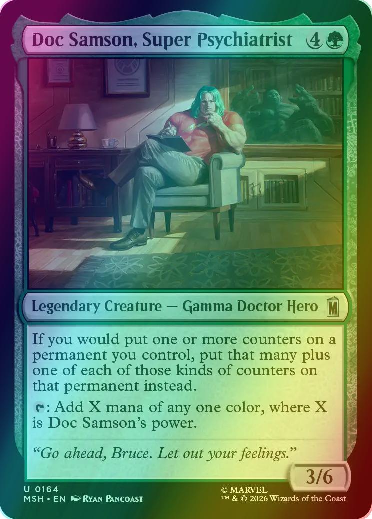 Doc Samson, Super Psychiatrist [164] [Marvel Super Heroes] [Foil]