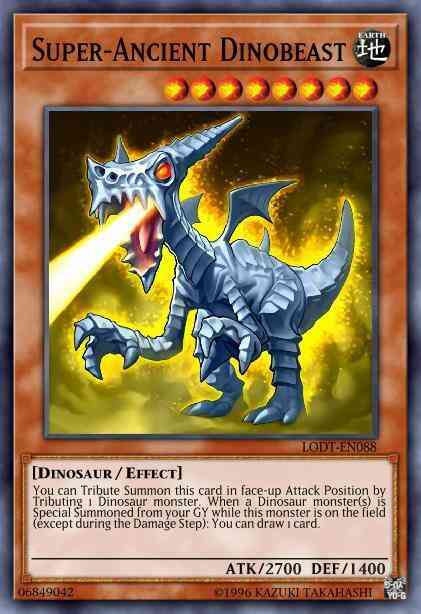 Super-Ancient Dinobeast - SR04-EN007 - Common - Unlimited