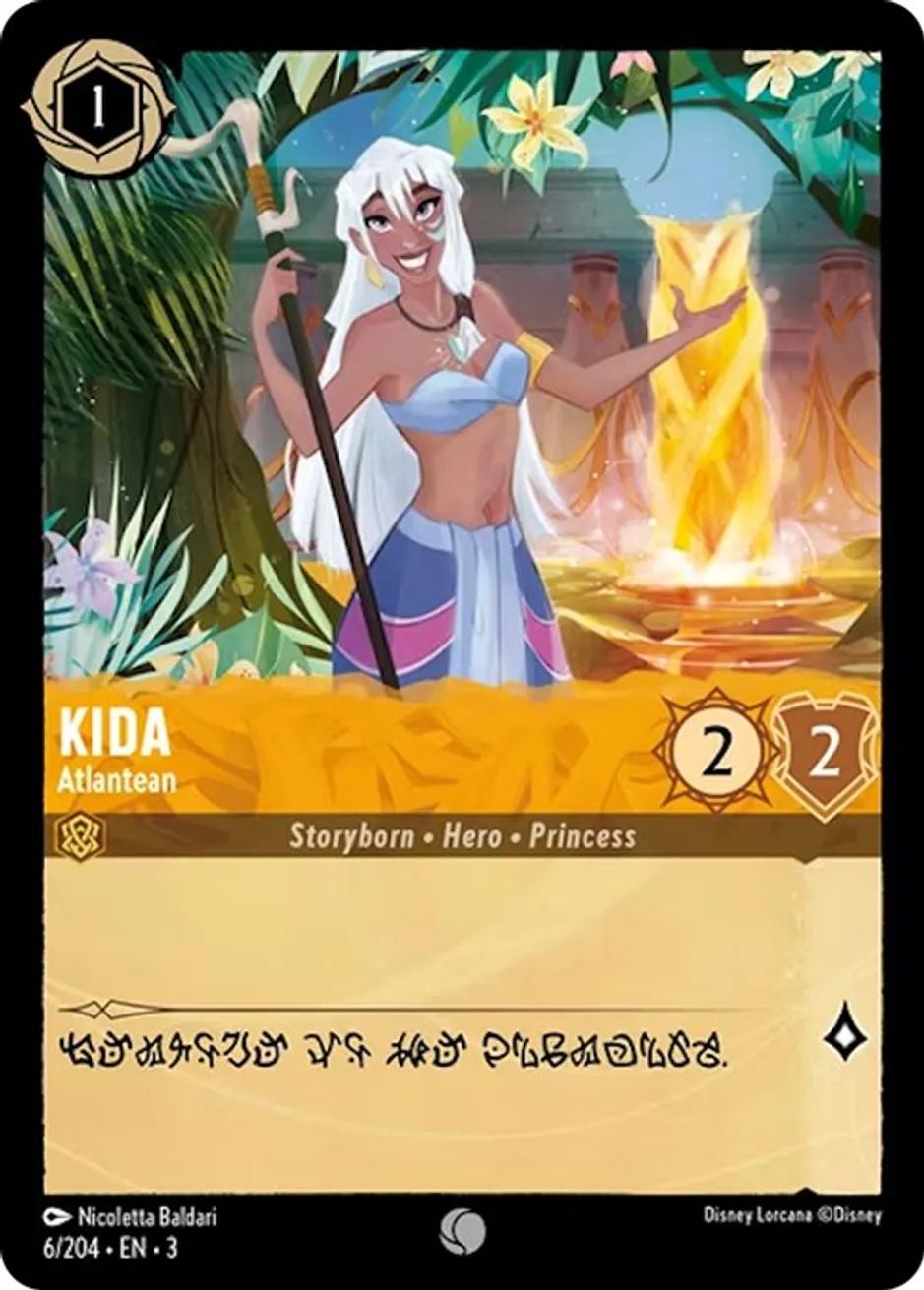 Kida - Atlantean - 6/204 [Into the Inklands] [Non-Foil]