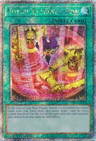 Pot of Extravagance - New Art - RA04-EN093 - Quarter Century Secret Rare - 1st Edition