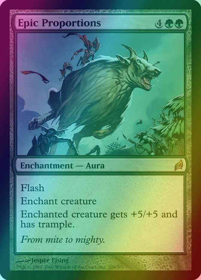 Epic Proportions [209] [Lorwyn] [Foil]