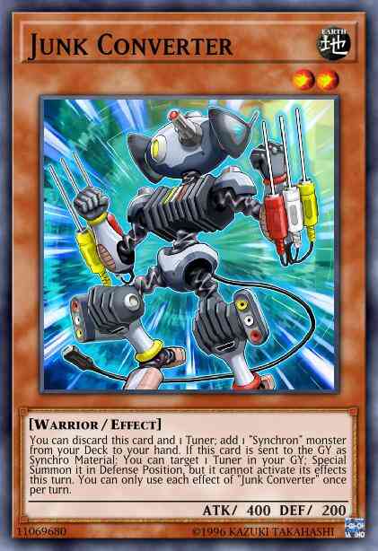 Junk Converter - LED6-EN024 - Super Rare - 1st Edition