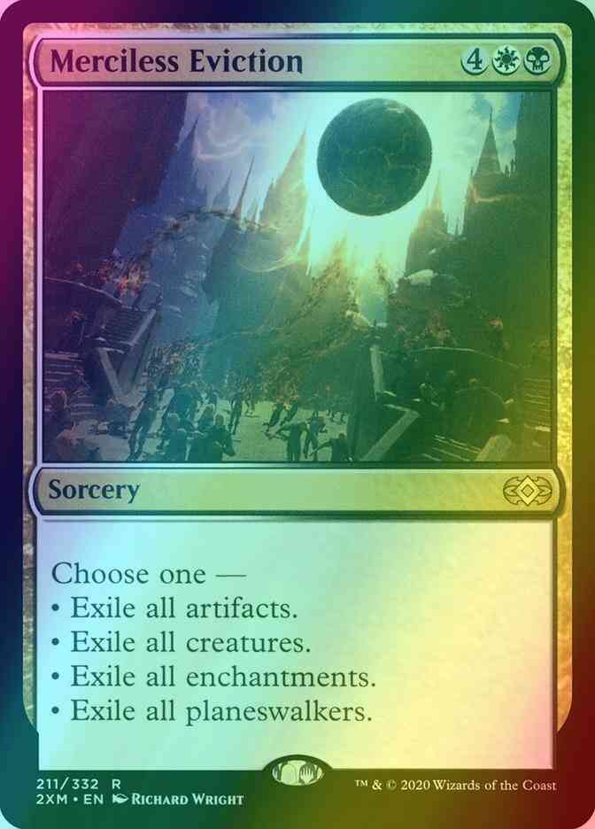 Merciless Eviction [211] [Double Masters] [Foil]