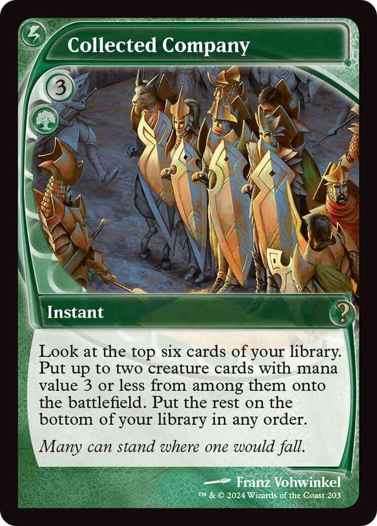 Collected Company [203] [Future Frame] [Mystery Booster 2] [Foil]