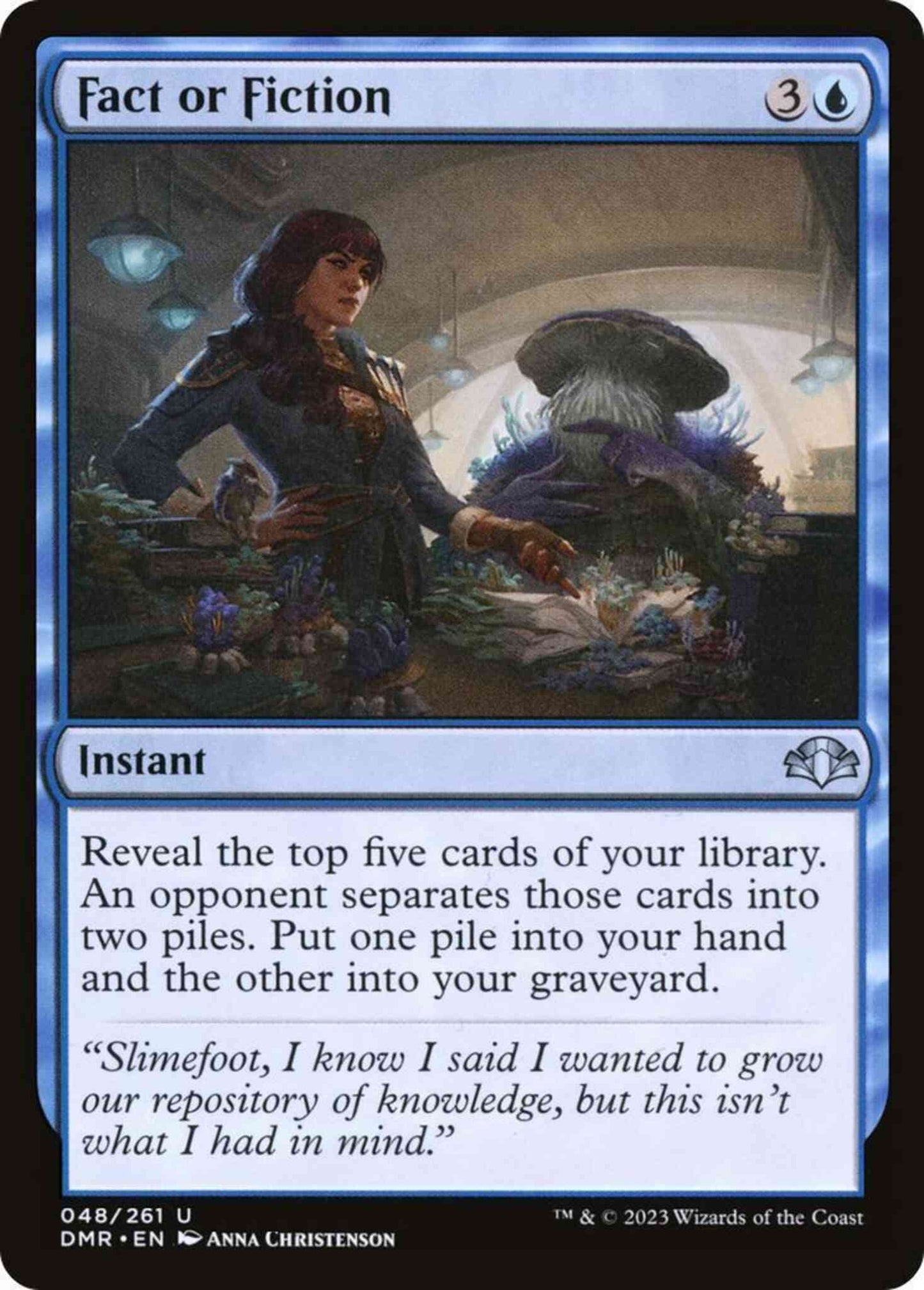 Fact or Fiction [48] [Dominaria Remastered] [Non-Foil]