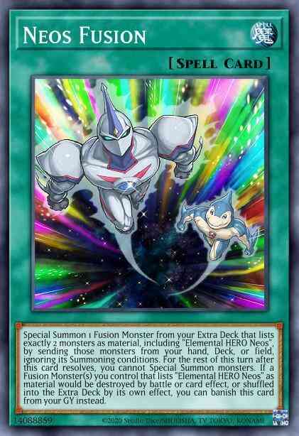 Neos Fusion - SAST-EN060 - Super Rare - Unlimited