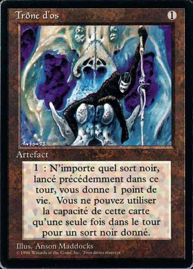 Throne of Bone - French [279] [Foreign Black Border: French] [Non-Foil]